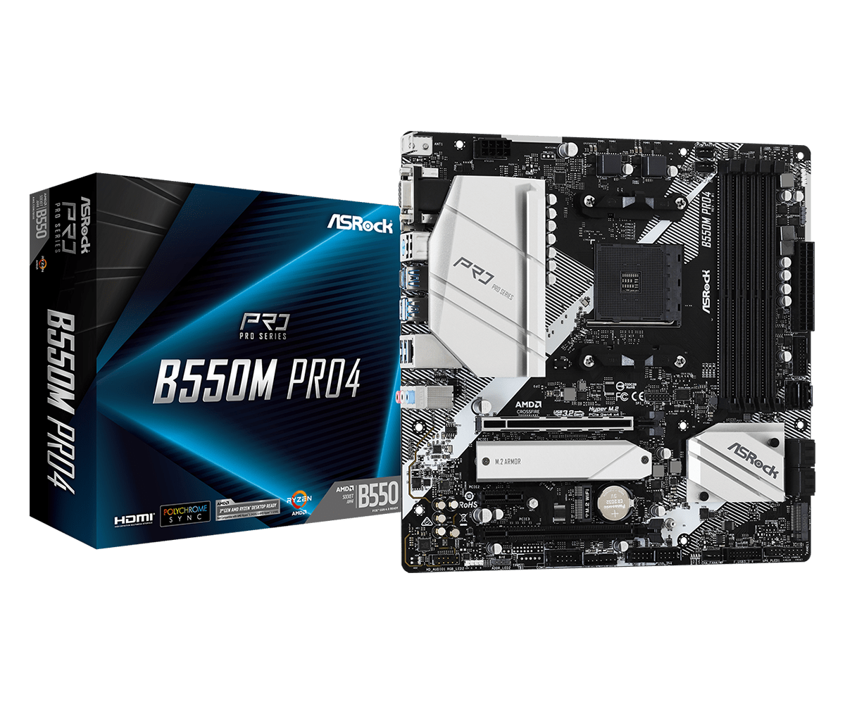 Asrock b550m pro4 motherboard specifications on motherboarddb